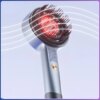 Массажная расческа для кожи головы с LED-подсветкой и подачей масла TV-SH-05/XC-901 Синий