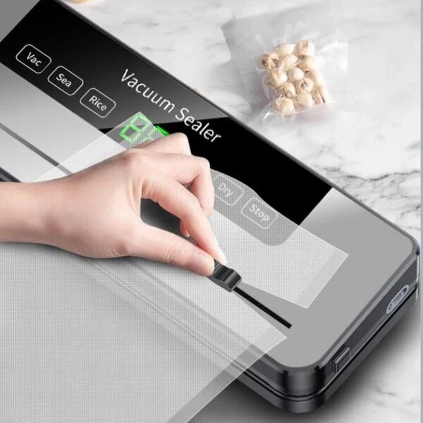 Вакууматор для продуктов 120W с встроенным резаком и 10 пакетами TV-SH-06/LL-368
