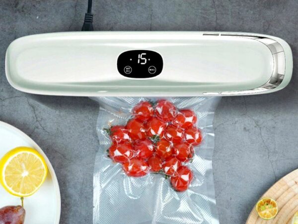 Вакууматор MK-801 90 Вт Вакуумный упаковщик TV-SH-07 для сухих и влажных продуктов с запайкой пакетов