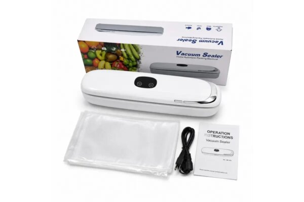 Вакууматор MK-801 90 Вт Вакуумный упаковщик TV-SH-07 для сухих и влажных продуктов с запайкой пакетов