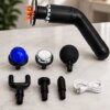 Компактный массажный пистолет с 6 насадками MASSAGE GUN TV-SH-11