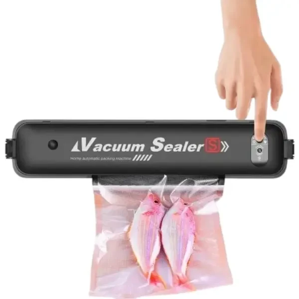 Вакуумный упаковщик продуктов Vacuum Sealer S 26X-252 Черный