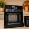Многофункциональная аэрофритюрница Zepline ZP-00344 на 13 л 4200 Вт на 12 программ со съемным ковшиком и силиконовой формой