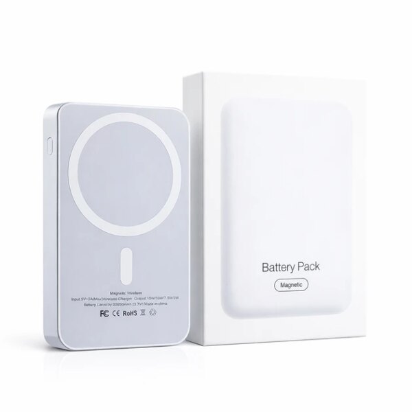 Повербанк 10000 mAh Battery Pack 26X-207, портативный внешний аккумулятор для телефона, смартфона, компактный Power Bank